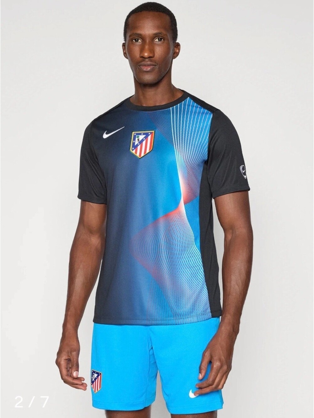 Nike Atletico Madrid Dri-FIT Pre-Match Soccer Jersey Large